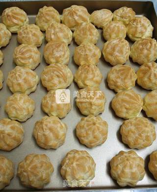 #aca烤明星大赛# Cream Puffs (vegetarian Version) recipe