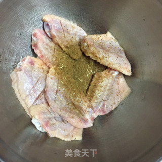 Fried Cumin Chicken Wings recipe