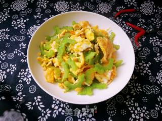 #团圆饭#bitter Melon Scrambled Eggs recipe