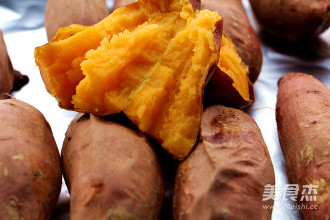 Sweet Oven Version Baked Sweet Potatoes recipe