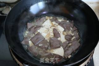 Duck Blood Tofu Soup recipe