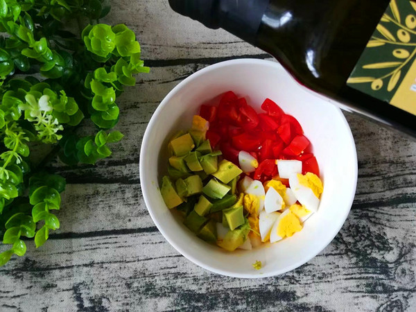 Avocado Salad Boat recipe