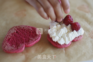Peach Heart Vanilla Macaron-chinese Valentine's Day Special recipe