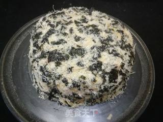 Seaweed Pork Floss Cake recipe