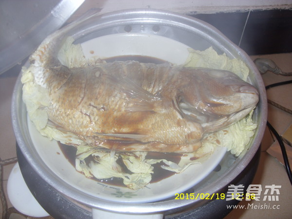 Steamed Kaji Fish recipe