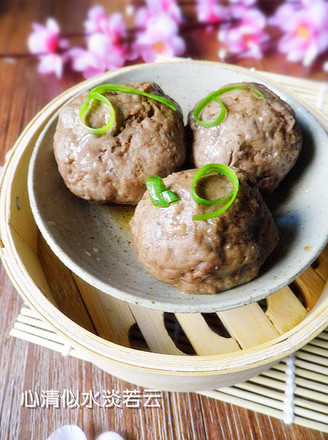 Beef Balls with Butter Sauce recipe
