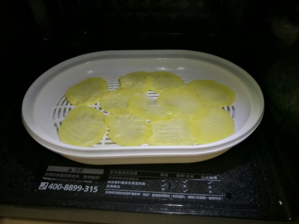 Microwave Potato Chips recipe