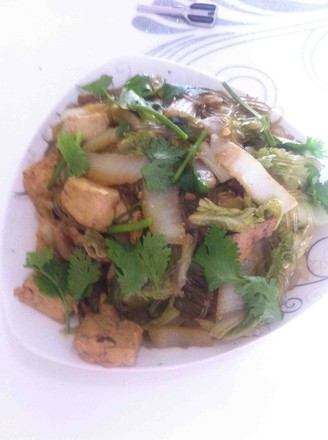 Pork and Cabbage Stewed Vermicelli