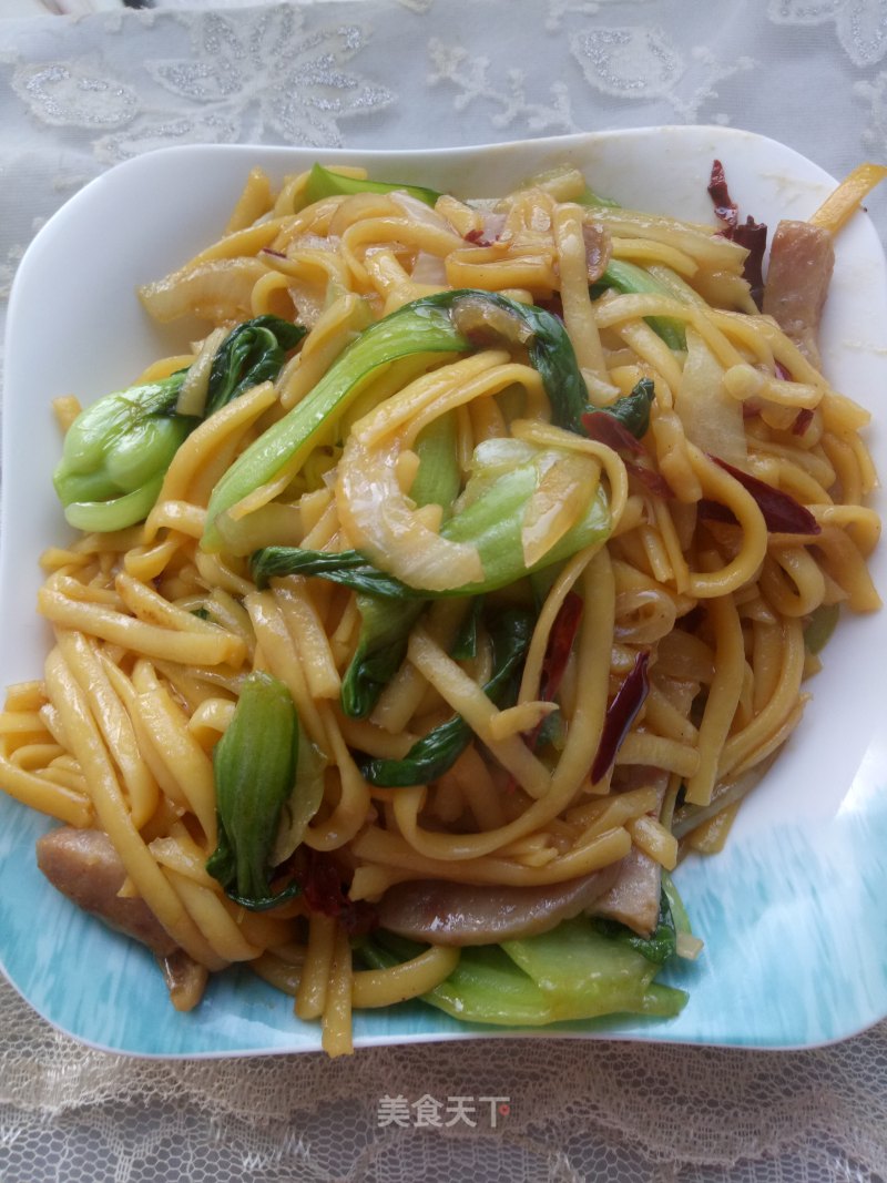 Vegetarian Fried Corn Noodles recipe