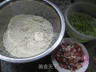 Bacon Green Soy Glutinous Rice Dumpling recipe
