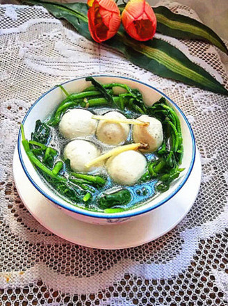 Watercress Meatball Soup recipe