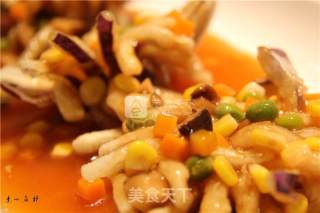 Su Xin Ju Jing, Happy and Delicious Vegetarian Dish, Eggplant and Chrysanthemum recipe