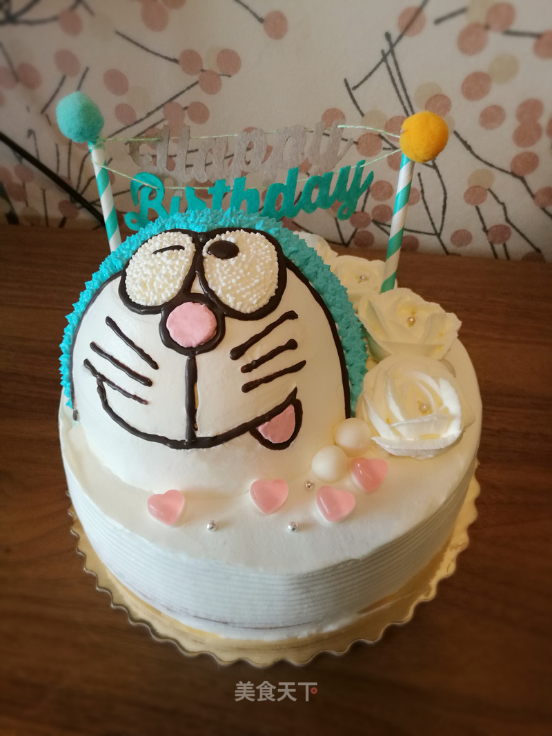 Doraemon Cake recipe