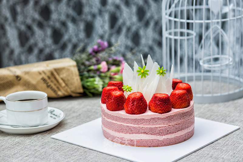 Strawberry Naked Cake recipe