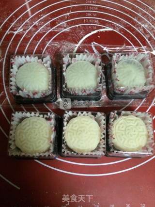 Snowy Mooncake recipe