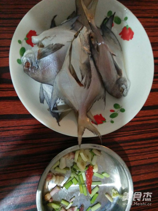 Braised Pomfret recipe