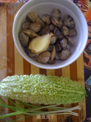 Bitter Melon with Clams recipe