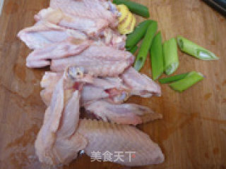 Pot Chicken Wings with Red Dates recipe