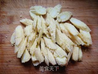 #团圆饭# Fried Corn Peas with Bamboo Shoots recipe