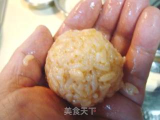 Fried Rice Balls recipe