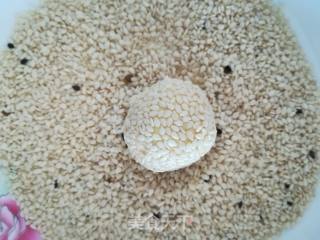 Pumpkin Sesame Balls recipe