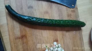 "salad" Cucumber and Red Cabbage Salad recipe