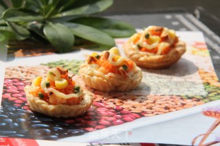 Shrimp Almond Tart recipe