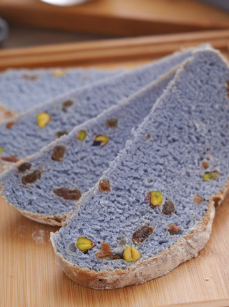 Dream Butterfly Pea Flower Bread [teacher Kong to Cook] recipe