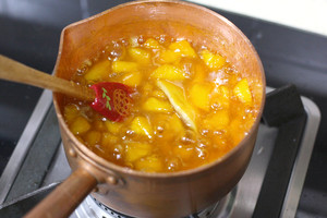 Yellow Peach Jam recipe