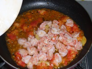 "the Kitchen" Shi Huibao's Signature Dish-stir-fried Shrimp with Tomatoes recipe