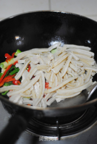 Tripe with Double Pepper Oyster Sauce recipe