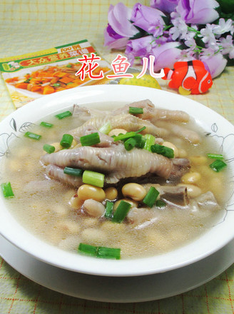 Chicken Feet Soy Soup recipe