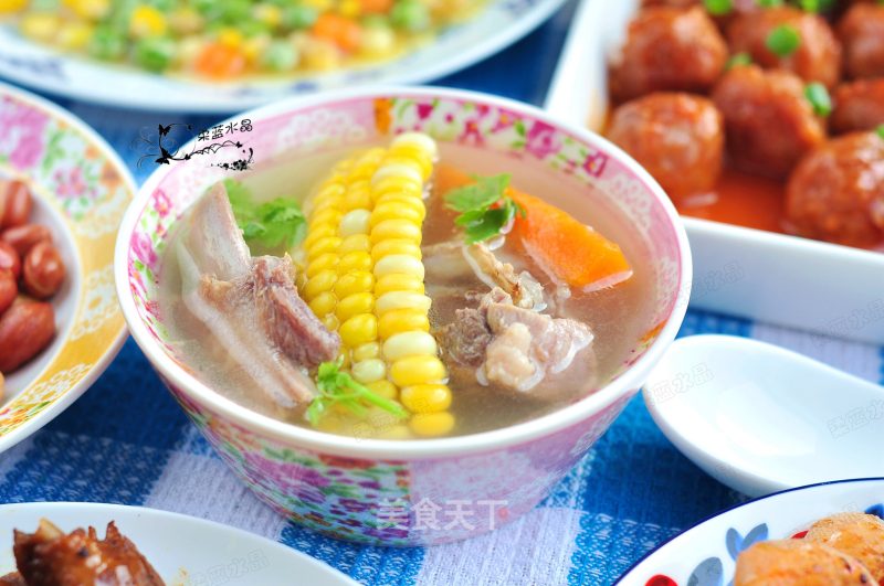 Carrot and Corn Pork Ribs Soup recipe