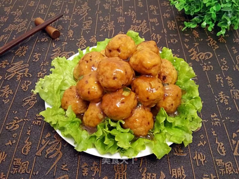 #trust之美#jiao Liu Tofu Meatballs