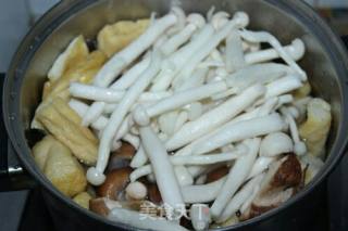 Mushroom Color Vegetable Meatball Soup recipe