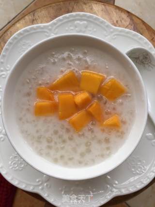 Mango Coconut Milk Sago recipe