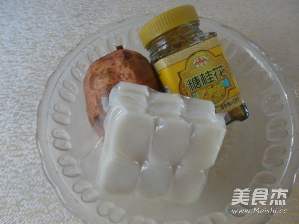 Sweet Potato Osmanthus Rice Cake recipe