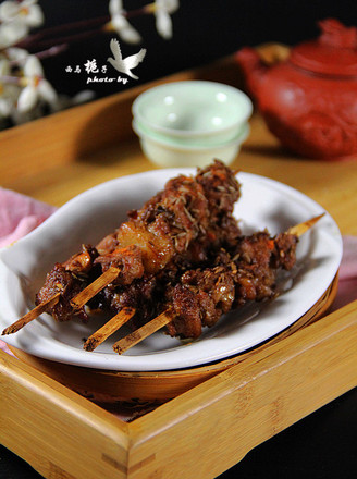 Oil-free Empty Fried Lamb Skewers recipe