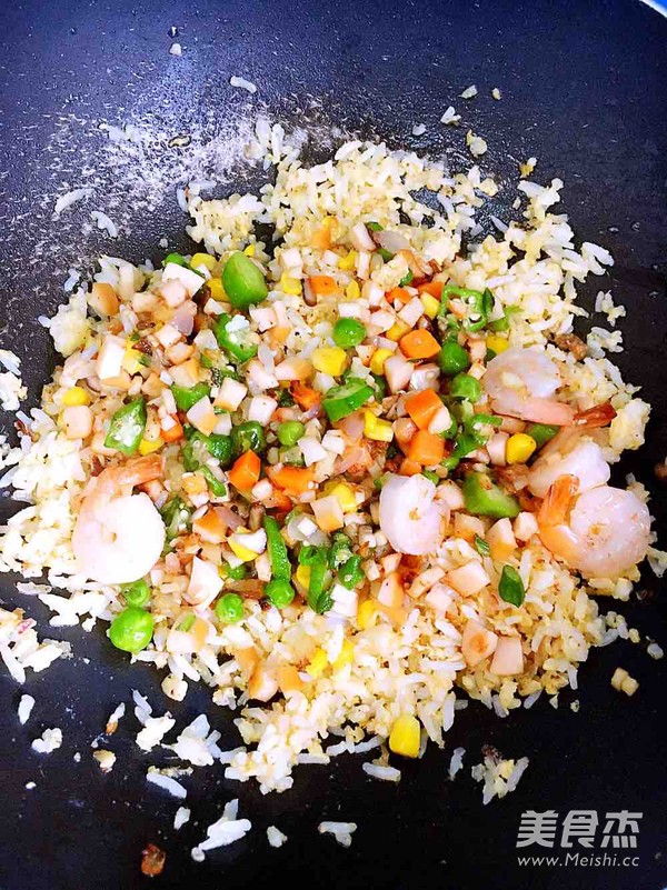 Assorted Fried Rice recipe