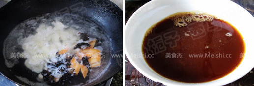 Crispy Sweet and Sour Water Chestnut Meat Slices recipe