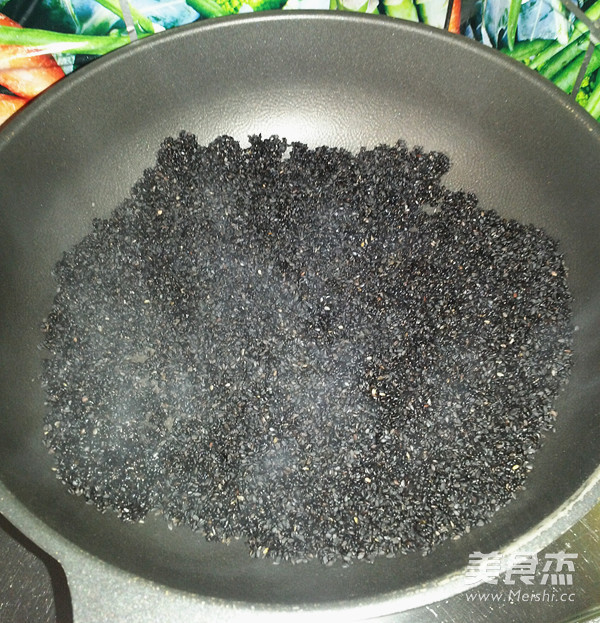 Homemade Black Sesame Powder recipe