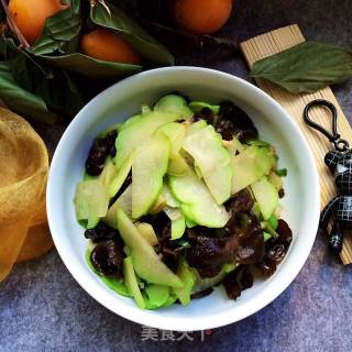 Chayote Stir-fried Fungus recipe