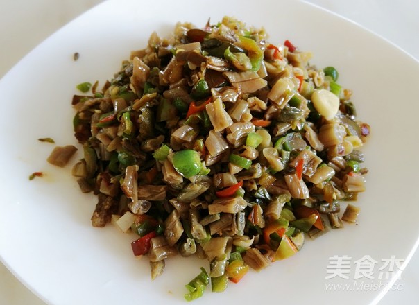 Vegetarian Stir-fried Sun Beans recipe