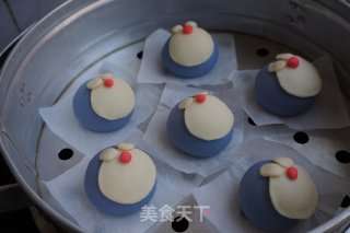 Doraemon Mantou recipe