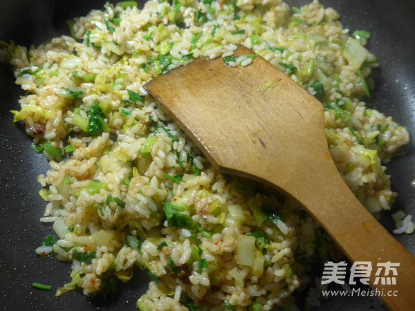 Celery and Cabbage Fried Rice recipe