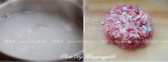 Congee with Preserved Egg and Lean Meat recipe