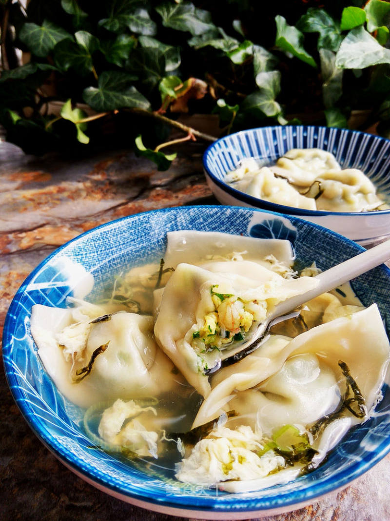 Homemade Three Fresh Wontons recipe