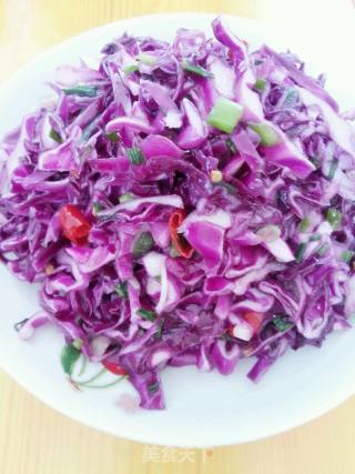 Purple Cabbage Salad recipe