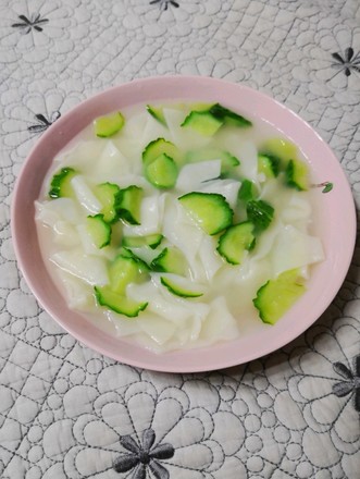 Cucumber Noodle Soup