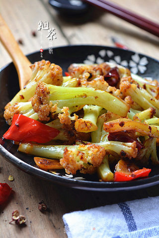 Stir-fried Cauliflower recipe